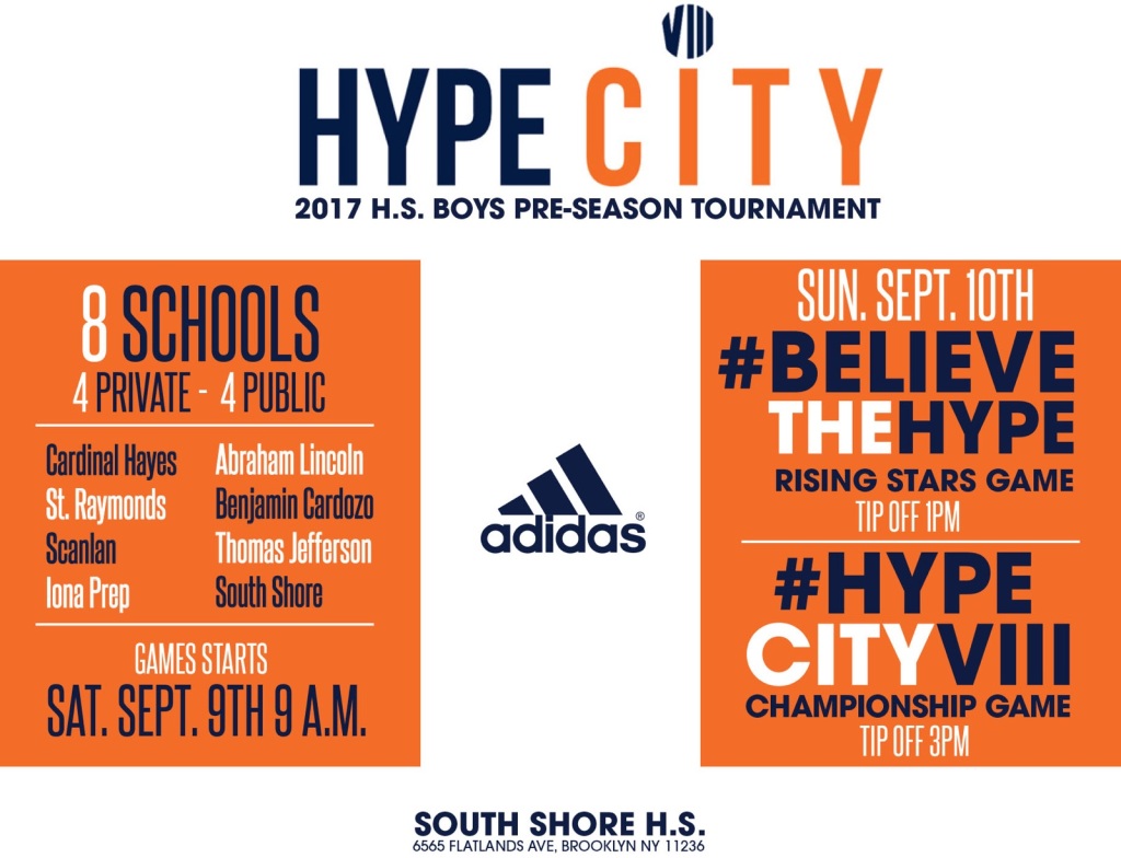 First Annual “Hype City VIII” Kicks Off High School Basketball Season with Elite Tournament and Freshman Rising Stars Game